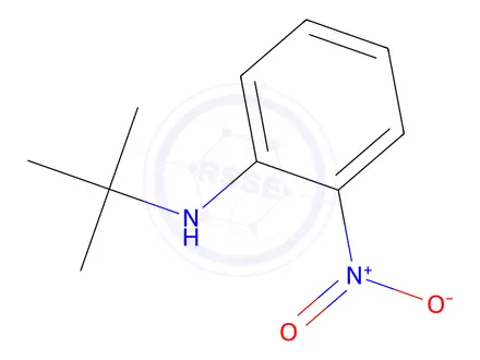 Chemical structure of N-(tert-Butyl)-2-nitroaniline