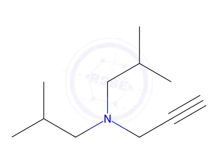 Chemical structure of n,n-Diisobutylprop-2-yn-1-amine