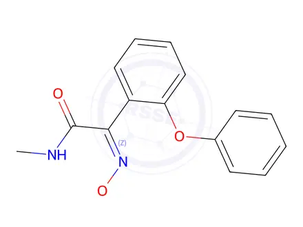Chemical structure of (E)-Metominostrobin