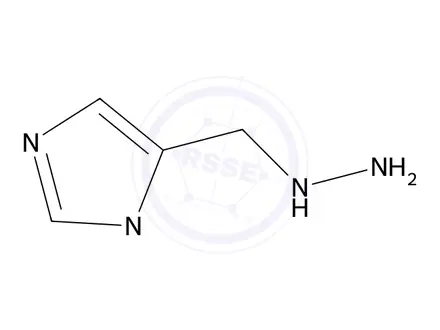 Chemical structure of 5-(Hydrazinylmethyl)-1-methyl-1h-imidazole