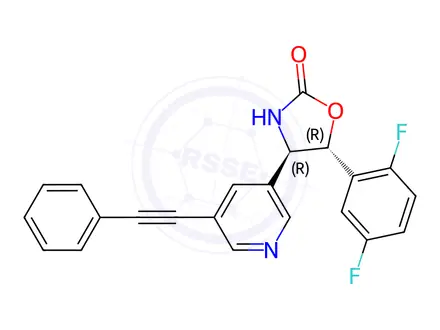 Chemical structure of BMS 955829
