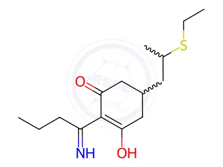Chemical structure of Sethoxydim-desethoxy