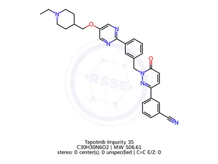 Chemical structure of Tepotinib Impurity 35