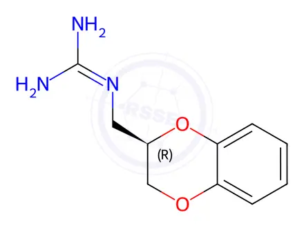 Chemical structure of Guanoxan Sulfate Impurity 3