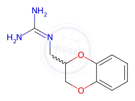 Chemical structure of Guanoxan