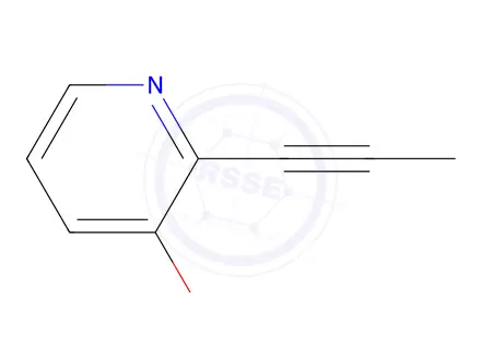 Chemical structure of 3-Pyridinol, 2-(1-propynyl)-(9CI)