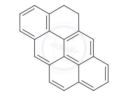 Chemical structure of 4,5-Dihydrodibenzo[def,mno]chrysene