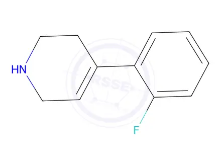 Chemical structure of 4-(2-Fluorophenyl)-1,2,3,6-tetrahydropyridine