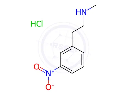 Chemical structure of methyl[2-(3-nitrophenyl)ethyl]amine Hydrochloride