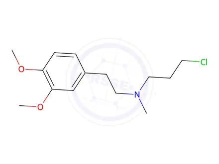 Chemical structure of Verapamil EP Impurity D