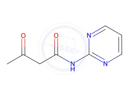 Chemical structure of 3-Oxo-N-(pyrimidin-2-yl)butanamide