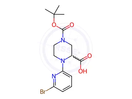 Chemical structure of C-(1-Thiazol-5-ylmethyl-piperidin-4-yl)-methylamine hydrochloride