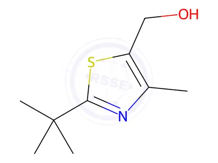 Chemical structure of 2-tert-Butyl-4-methylthiazole-5-methanol