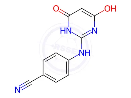 Chemical structure of Etravirine Impurity 34