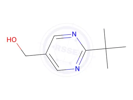 Chemical structure of (2-tert-butylpyrimidin-5-yl)methanol