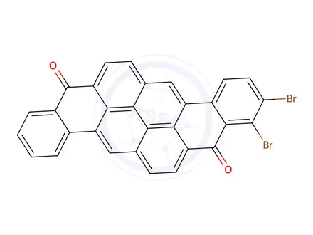 Chemical structure of Vat Orange 2