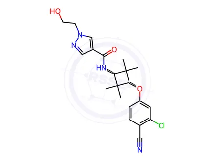 Chemical structure of Androgen receptor antagonist 1