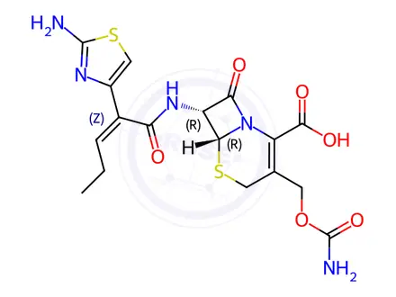 Chemical structure of Cefcapene