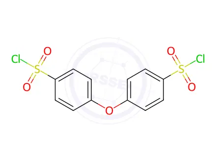 Chemical structure of 4,4-Oxydibenzenesulfonyl Chloride