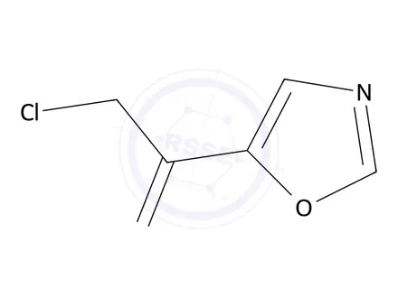 Chemical structure of 2-Chloro-1-(oxazol-5-yl)ethan-1-one