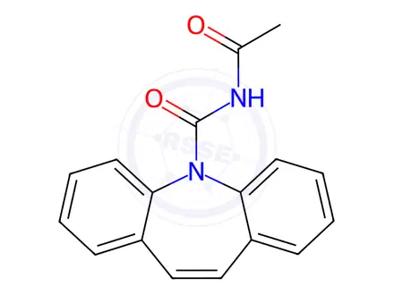 Chemical structure of N-Acetyl CBZ