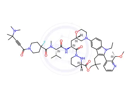 Chemical structure of Elironrasib