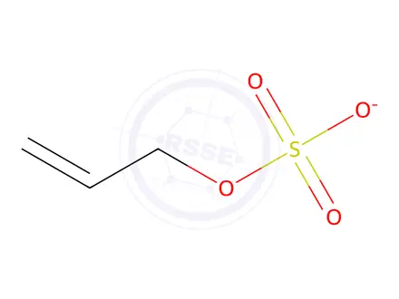 Chemical structure of Sulfuric Acid Monoallyl Ester