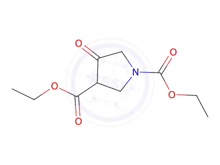 Chemical structure of 4-Oxo-1,3-pyrrolidinedicarboxylicaciddiethylester