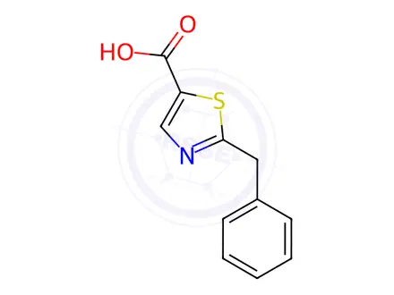 Chemical structure of 2-Benzyl-1,3-thiazole-5-carboxylic acid