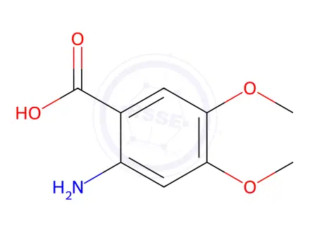 Chemical structure of 4,5-Dimethoxyanthranilic Acid