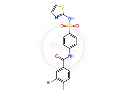 Chemical structure of Phthalylsulfathiazole Impurity 194