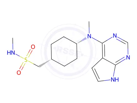 Chemical structure of cis-Oclacitinib