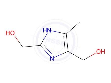 Chemical structure of (4-methyl-1H-imidazole-2,5-diyl)dimethanol