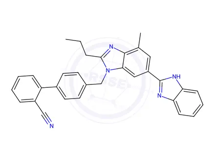 Chemical structure of Telmisartan Impurity 106