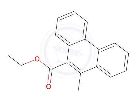 Chemical structure of ETHYL 10-METHYL-9-PHENANTHRENECARBOXYLATE