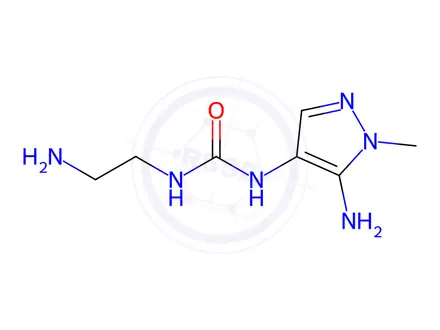 Chemical structure of Ceftolozane Impurity 11