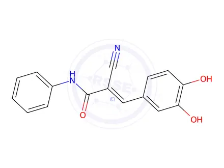 Chemical structure of AG 494