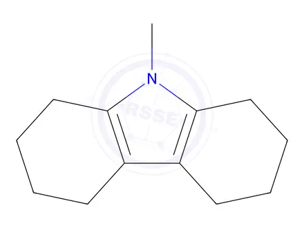 Chemical structure of 2,3,4,5,6,7,8,9-Octahydro-9-methyl-1H-carbazole