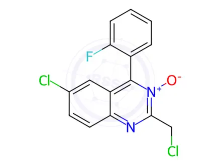 Chemical structure of Midazolam Impurity 77