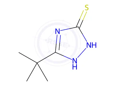 Chemical structure of 5-tert-Butyl-4H-1,2,4-triazole-3-thiol