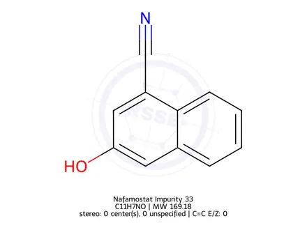 Chemical structure of Nafamostat Impurity 160