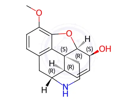 Chemical structure of Codeine EP Impurity H