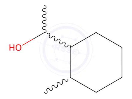 Chemical structure of alpha,2-dimethylcyclohexanemethanol