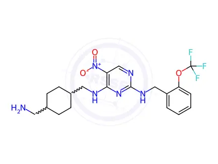Chemical structure of PKC-theta inhibitor