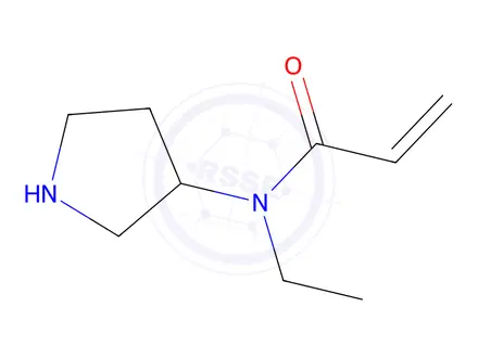 Chemical structure of n-Ethyl-N-(pyrrolidin-3-yl)acrylamide
