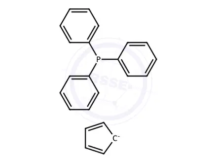 Chemical structure of (R)-1-(DIPHENYLPHOSPHINO)-2-[(S)-4-ISOPROPYL-2-OXAZOLIN-2-YL]FERROCENE TRIPHENYLPHOSPHINE RUTHENIUM(II) CHLORIDE COMPLEX