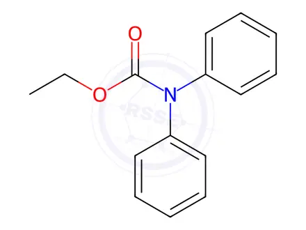 Chemical structure of Ethyl diphenylcarbaMate