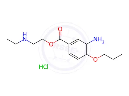 Chemical structure of Proparacaine Impurity 17(Hydrochloride)
