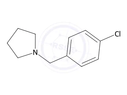 Chemical structure of 1-(4-Chlorobenzyl)pyrrolidine