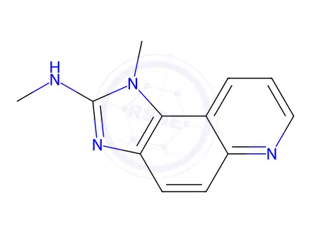 Chemical structure of 1-Methyl-2-methylaminoimidazo[4,5-F]quinoline